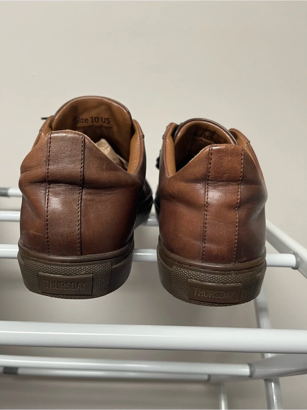 Thursday Premier Low Top Brown Leather Men Sneakers